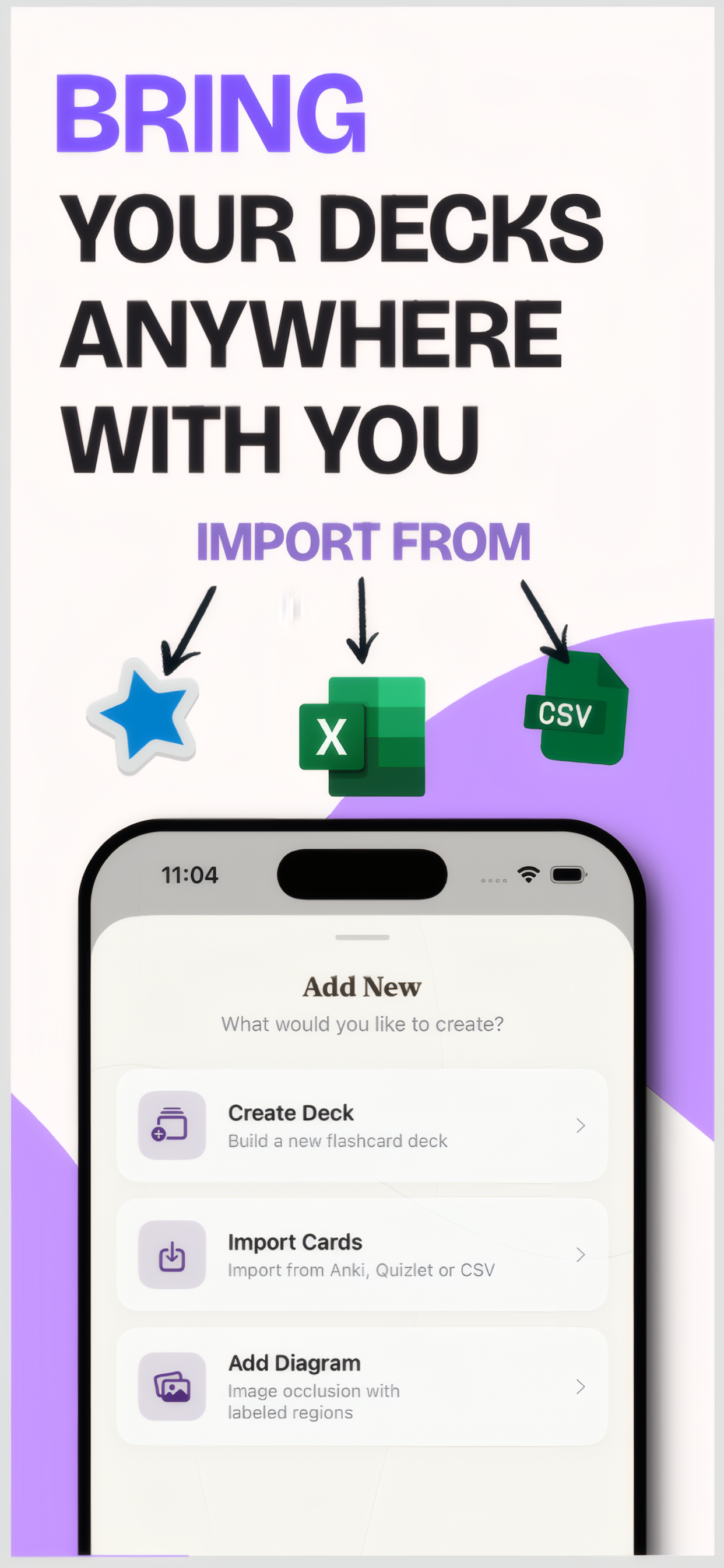 CSV Import & Card Types