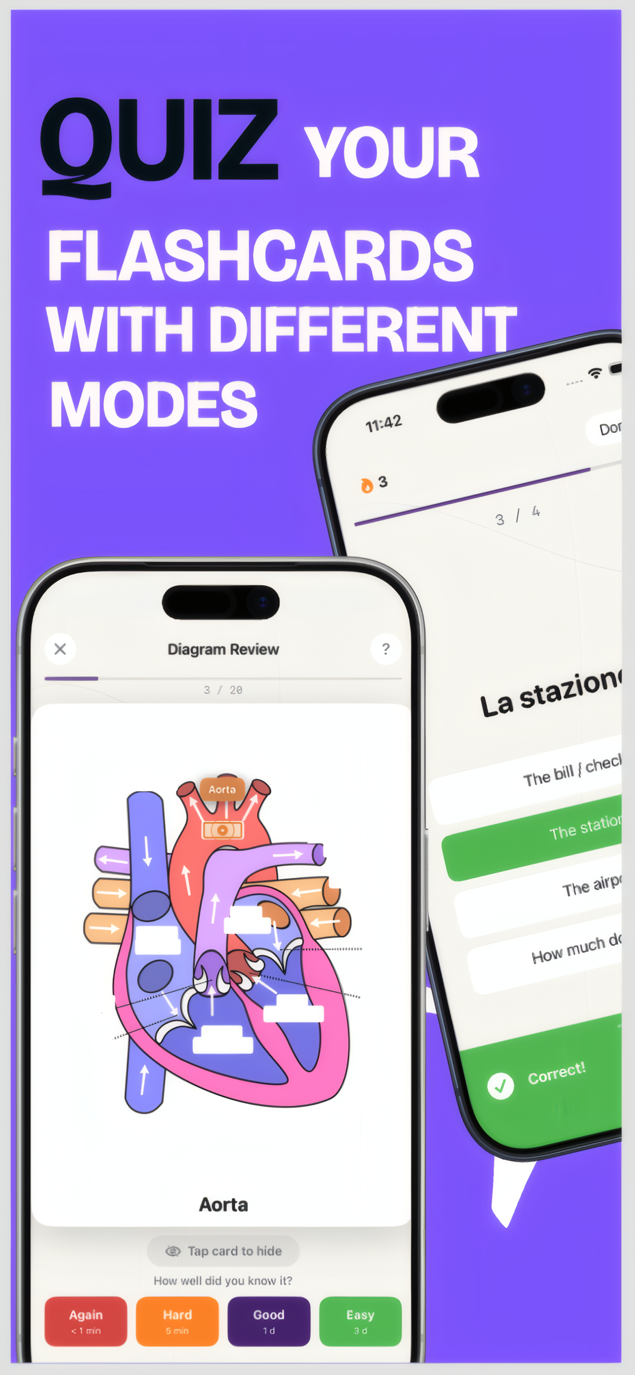Multiple quiz modes